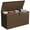 Brown - 1, variant on Studyset 73 Gallon Resin Deck Box, Patio Furniture Cushion Storage Container Weatherproof and UV Resistant Outdoor Storage Box, Lockable Outdoor Storage Bin for Patio Cushions, Garden Tools