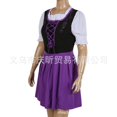 thumbnail image 5 of Vestido Dirndl alemán para mujer, vestido Dirndl con cordones para Oktoberfest, disfraz de Oktoberfest, disfraz de Cosplay, vestido de fiesta de talla grande, 5 of 5