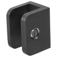 BRIGHTFUFU 1Pack Rectangular Black Copper Metal Clamp for Glass Shelves ...