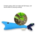 thumbnail image 5 of Meidiya Squeak Cat Catnip Toy,Cotton Cat Chew Toy Bite Resistant Catnip Toys for Cats,Catnip Filled Cartoon Fish Cat Teething Chew Toy for Cat Dental Care, 5 of 8