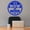Blue, variant on VWAQ It's Now or Never Wall Decal Motivational Home Decor Inspirational Wall Art - 10"H X 10"W SILVER