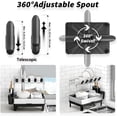 thumbnail image 3 of Dish Drying Rack Stainless Steel Dish Racks for Kitchen Counter Dish Drainers with Automatic Drainage Utensil Holder & Cups Holder Space Saving Kitchen Organizer, 3 of 7
