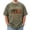Army Green, variant on 250th Anniversary National Flag Print Men Shirts, Casual CrewNeck Short Sleeves Men Shirts Liberty Bell Patriotic T-Shirt, 250 Years Usa Birthday Graphic Tees Mens Tops Army Green L