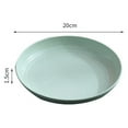 thumbnail image 3 of Plato de Fibra de Paja de Trigo | Juego de 4 platos/platos de cena/platos de menú degradables saludables de 22,3 cm, vajilla apta para microondas y lavavajillas, sin BPA y ecológica, 3 of 6