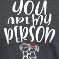 thumbnail image 3 of CafePress - You Are My Person Lovely Couple T Shirt - Womens Tri-blend T-Shirt, 3 of 4