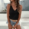 thumbnail image 4 of Women's Tank Tops Sleeveless Summer Top Spaghetti Strap Spring Shirt Loose Fit Beach Vacation 2025 Casual, 4 of 6