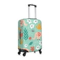thumbnail image 3 of Balery Luggage Cover Elephant and Flowers Print Suitcase Covers for Luggage Elastic Washable Suitcase Protector Fits 18-32 Inch Luggage-Large, 3 of 9