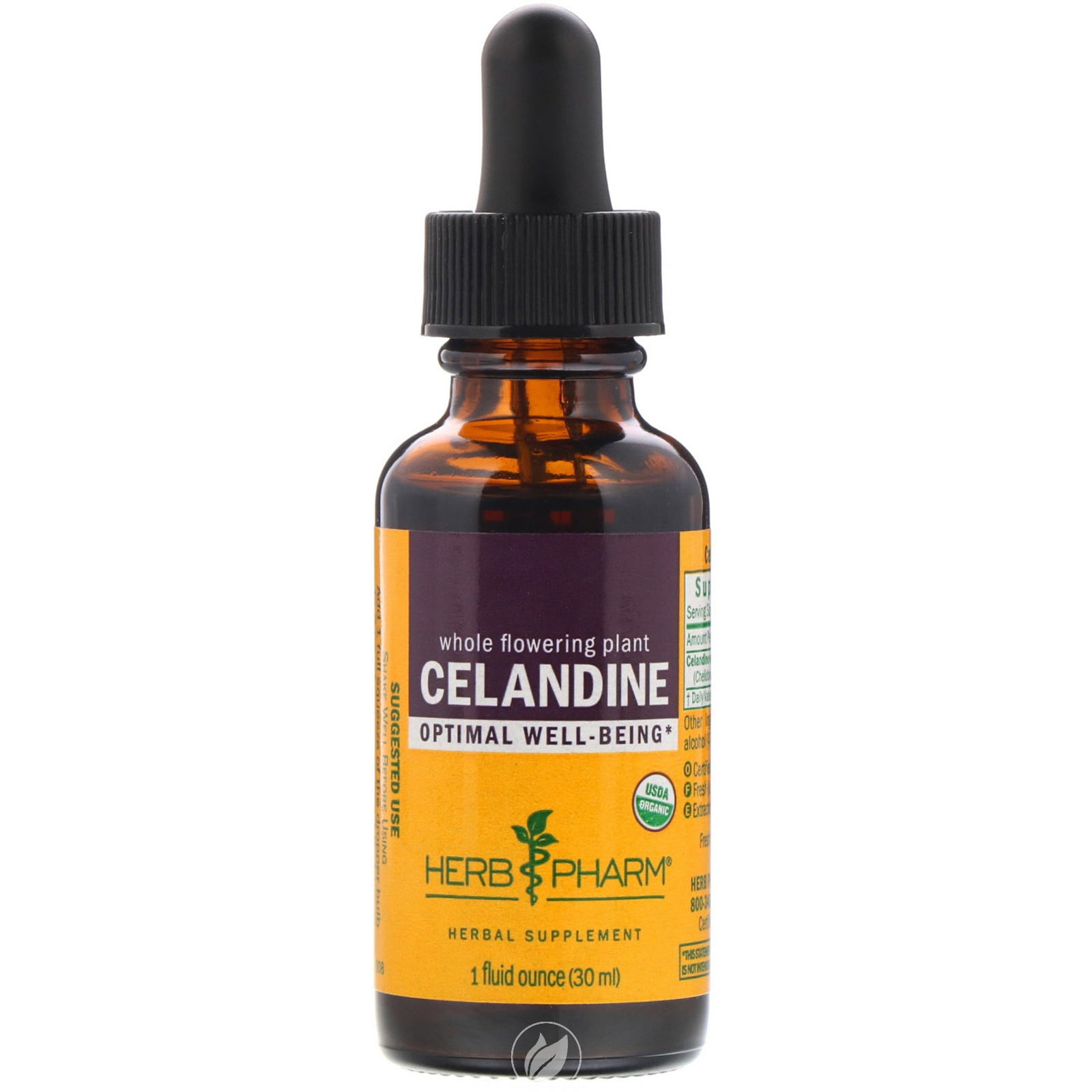 (4 Pack) Herb Pharm Celandine 1 Oz