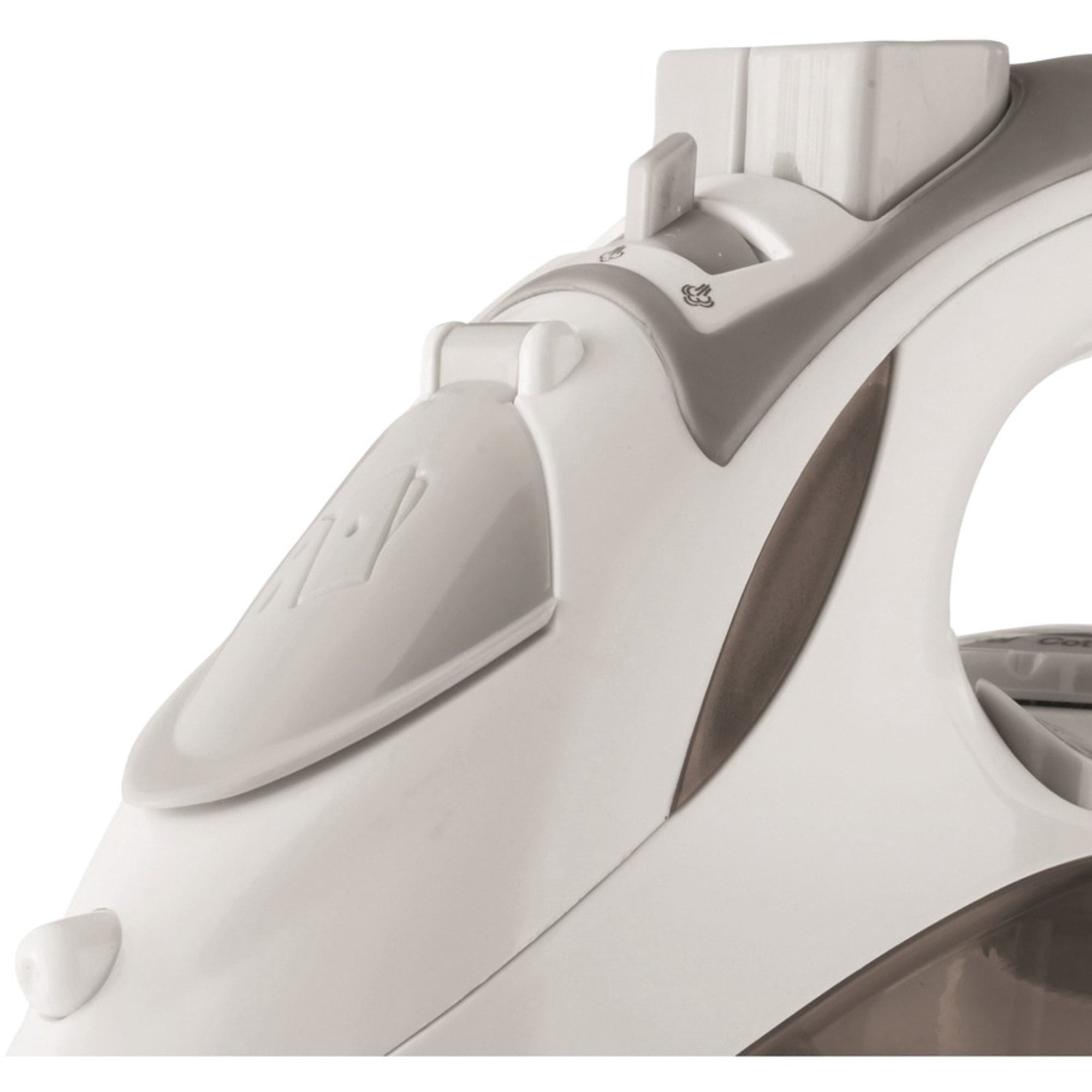 Brentwood MPI-90 Steam Iron With Auto Shut-Off, White
