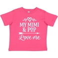 thumbnail image 3 of Inktastic Mimi and Pop Love Me Granddaughter Valentine Girls Toddler T-Shirt, 3 of 5