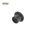 thumbnail image 3 of Uxcell 8mmx10mmx10mm Flanged Sleeve Bearings POM Wrapped Oilless Bushings Black 2 Pack, 3 of 5