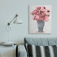 thumbnail image 2 of Stupell Industries Elegant Pink Peony Floral Bouquet in Vase Canvas Wall Art Design by Ziwei Li, 30" x 40", 2 of 6