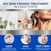Skin Perfection Progeline Peptide Firming Serum Booster Face and Neck DIY Cosmetic Ingredient for All Skin Types 0.5oz
