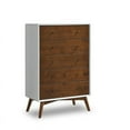 thumbnail image 4 of Home Square 4 Piece Set with Queen Platform Bed 2-Nightstand & 5-Drawer Dresser, 4 of 18