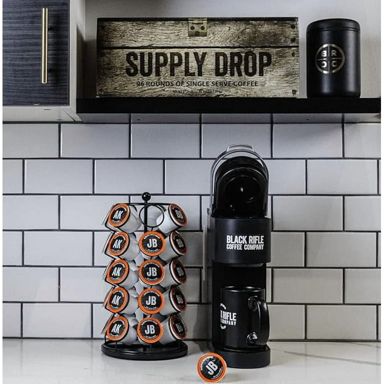 Black Rifle Coffee Supply Drop, 96 K-Cup Pods, Light to Dark Roast