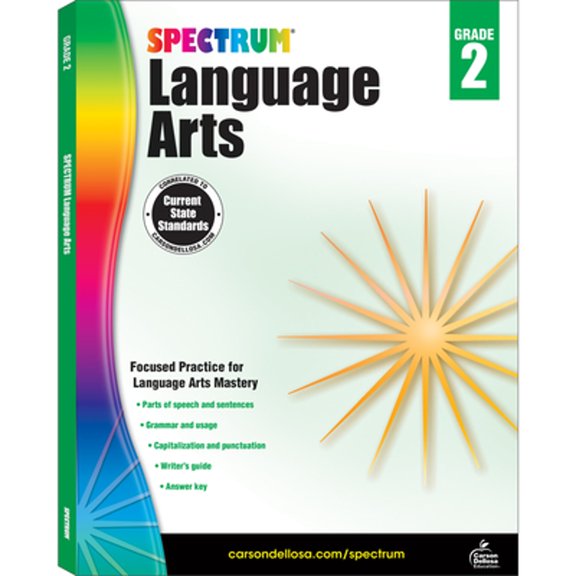 Pre-Owned Spectrum: Spectrum Language Arts, Grade 2 (Series #12) (Paperback)