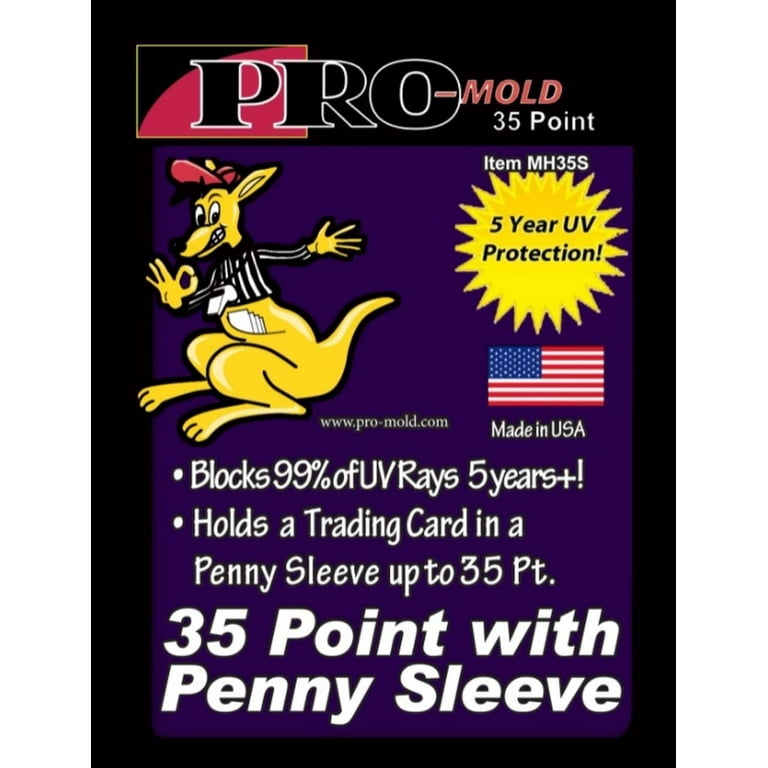 Box of 25 Pro-Mold MH35S Magnetic 35 Point Sleeved Trading
