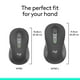 thumbnail image 3 of Ratón inalámbrico Logitech M750 L para manos grandes Bluetooth grafito, 3 of 9