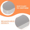 thumbnail image 3 of OULII 4Ud Bumper Para Asiento De Inodoro Gris Claro Con Adhesiva Para Y Durabilidad, 3 of 8
