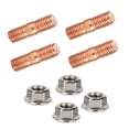 thumbnail image 3 of Rosca T3 T4 T6 Kit De Espárragos Turbo De Alta Resistencia Tuercas De Brida,M10X1.50 Minnieouse VI003674-00, 3 of 7
