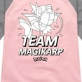 thumbnail image 3 of Pokémon - Team Magikarp - Girls Raglan Graphic T-Shirt, 3 of 5
