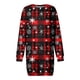 thumbnail image 3 of Vestidos de 棉 Vestido Casual de Manga Larga Con Cuello Redondo y Estampado Navideño de Moda de Otoño E Invierno Para Mujer, 3 of 3