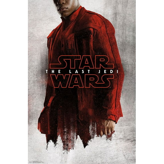 Star Wars: The Last Jedi - Red Finn Wall Poster, 22.375" x 34"