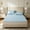 Blue#7, variant on MTBLYS Ice Silk Bed Sheet Set Of Three | Breathable Cooling Mat for Dormitory | 59.06X78.74 Inches Bed Cover | Smooth Nylon Spandex Bedding | Summer Air Conditioning Mat