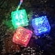 thumbnail image 3 of Luces solares para jardín, luces de ladrillo de hielo, luces de cubo de hielo, iluminación de paisaje para el césped del patio del pasaje, 3 of 5