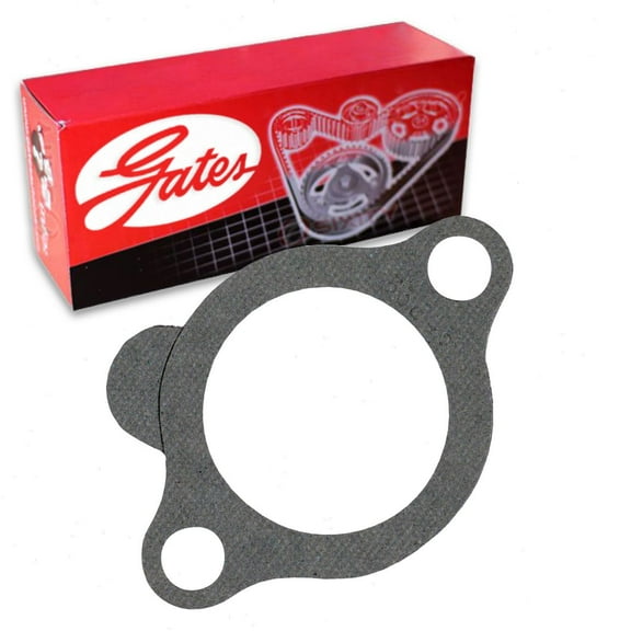 Gates Coolant Thermostat Housing Gasket compatible with Dodge Caravan 2.4L 2.5L 3.3L 3.8L L4 V6 1988-2007