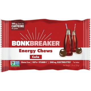 Bonk Breaker Masticables energéticos con electrolitos | 80 gomitas  energéticas | Masticables energéticos para correr, ciclismo, resistencia |  Gomitas