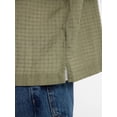 thumbnail image 5 of No Boundaries Boxy Fit Ripstop Shirt with Short Sleeves, Men's XS-5XL, 5 of 6