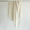 thumbnail image 5 of Decorative Throw Blanket - 50x60in Soft Knit with Delightful Fringe Edges for a Sophisticated and Cozy Touch to Your, 5 of 10