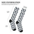 thumbnail image 2 of Compression Socks for Women and Men - cool stingray fish cute Compression Socks Circulation for Workout, 2 of 8