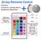 thumbnail image 3 of Bombilla LED RGBW E27, E14, GU10, B22, punto de AC100-240V, lámpara mágica cambiable + Control IR, decoración RGB, blanco, 3 of 4