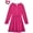 Solid Burgundy, variant on dELiA*s Girls' Dress- Long Sleeve Dress for Girls, Dress with Matching Scrunchie (7-16)
