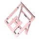 thumbnail image 5 of Soporte ajustable para computadora portátil de aleación de aluminio Soporte de soporte para computadora portátil de metal Soporte de escritorio, oro rosa Inevent EL2754-01B, 5 of 7