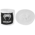 thumbnail image 4 of Venum Kontact 180" Elastic Cotton Boxing Handwraps - White, 4 of 7