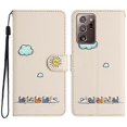 thumbnail image 1 of For Samsung Galaxy Note20 Ultra Cartoon Cats Leather Phone Case, 1 of 5