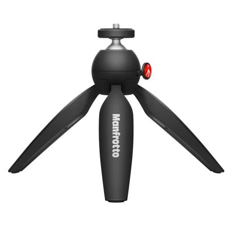 Sennheiser - XS Lav USB-C Mobile Kit Omnidirectional Clip-on Microphone with Smartphone Clamp & Manfrotto PIXI Mini Tripod