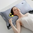 thumbnail image 5 of Bed Pillows for Side Sleeper maho Soft And Non Collapsing Core Protects The Cervical Spine And Helps Sleep. Adult And Student Household Massage, 5 of 8