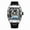 Silver Black, variant on Skeleton Dial Automatic Mechanical Movement Watches for Men Waterproof Sport Wristwatch Clock