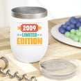 thumbnail image 2 of Vintage 2009 Limited Edition, White 12oz Wine Tumbler, 2 of 5
