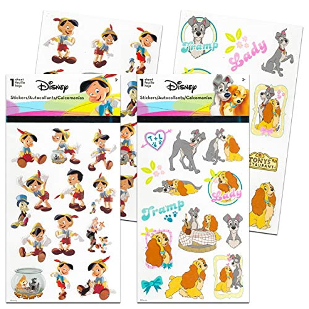 Classic Disney Stickers Party Favors Mega Assortment ~ Bundle