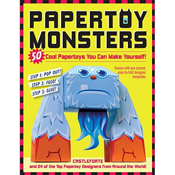 Pre-Owned Papertoy Monsters: 50 Cool Papertoys You Can Make Yourself! (Paperback) 0761158820 9780761158820