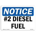 thumbnail image 1 of SignMission OS-NS-A-1218-L-15196 12 x 18 in. OSHA Notice Sign - No.2 Diesel Fuel, 1 of 1