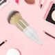 thumbnail image 5 of El cepillo de belleza farfi es uniforme y fácil de limpiar, el tubo corto blanco es respetuoso con el medio ambiente y cómodo, la herramienta de maquillaje, el polvo de calabaza de madera, se cep, 5 of 5