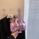thumbnail image 1 of Bolso de mano para mujer, bolso de moda, bolso de cubo, bolso de cadena, bolso de mensajero simple (rosa) Sywqhk Para Estrenar, 1 of 6