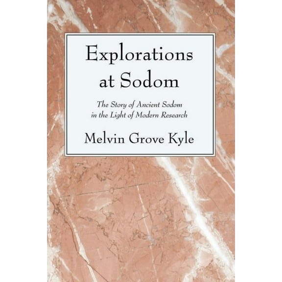 Explorations at Sodom (Paperback)