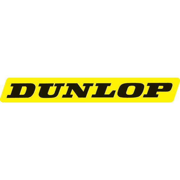Factory Effex Logo Stickers 5pk Dunlop Yellow FX042669 Factory Effex Logo Stickers 5pk Dunlop Yellow FX042669